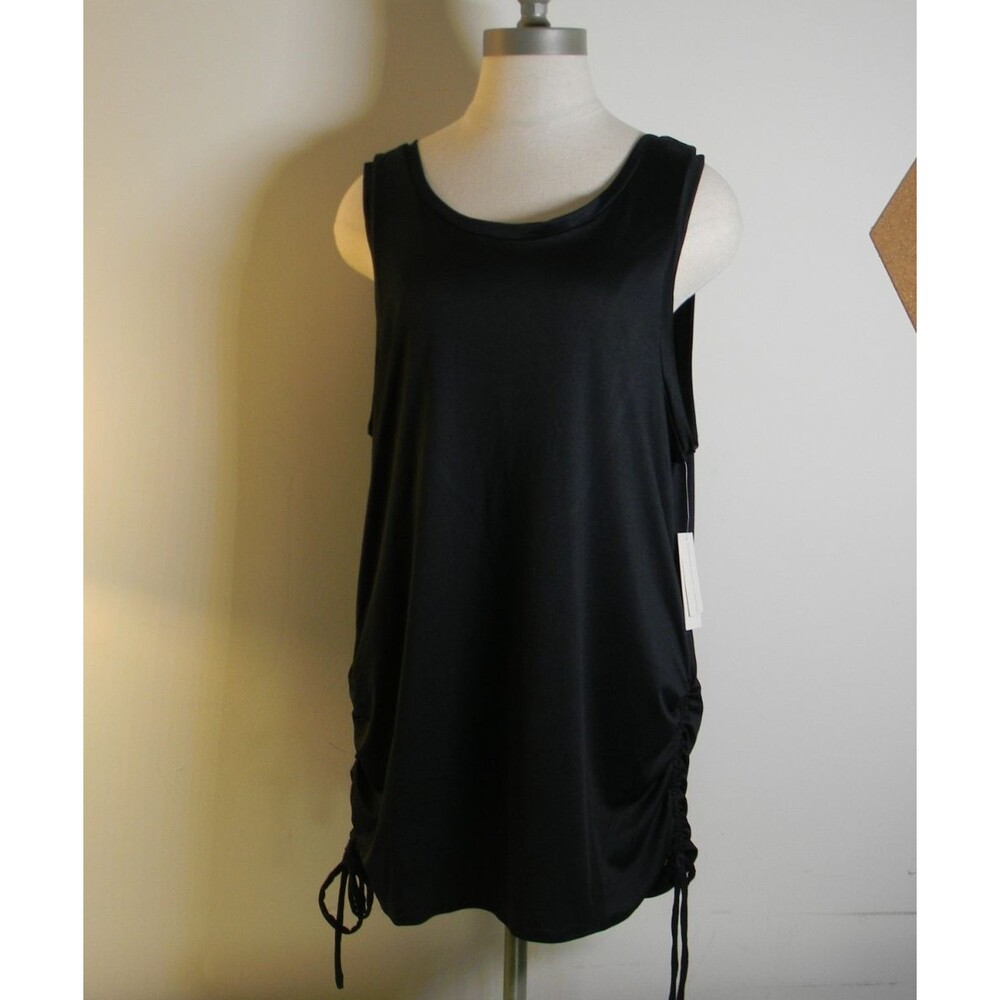 Raisins Eclipse Swim Cover Up Black Bathing Suit Size Large NWT